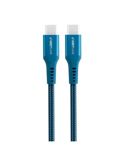 GreyLime USB C to USB C 60W 3m Blue C21C60C3M01