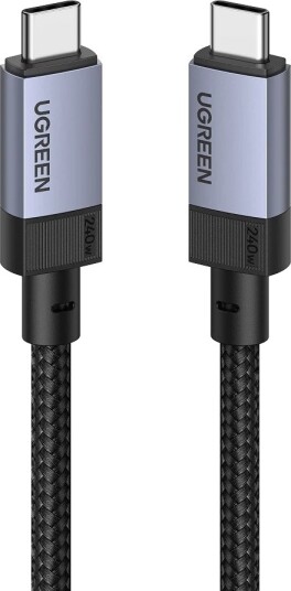 Usb-C / Usb-C Usb4 Gen 3-Kabel Ugreen L705 240 W 40 Gbps 1 M Stjernegrå