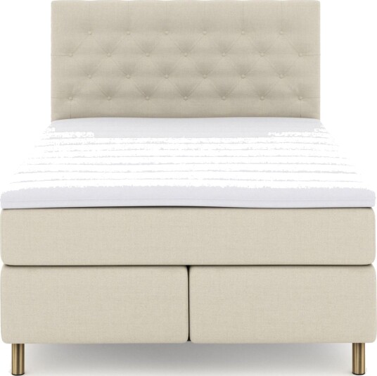 Select No 3 Kontinentalseng 160x200 Fast/Medium Beige/Kobberben