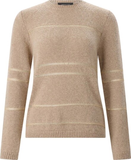 Fabiana Filippi Dame Strikkevarer Beige L,