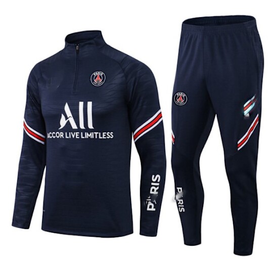 Paris Atletico Madrid Inter Milan Liverpool Marseille Brasil Langarmetsskjorte treningsdrakt for voksne og barn fotballdraktsett Baolan The baola sixteen