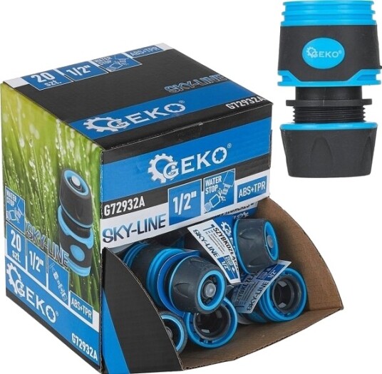 Bradas Hurtigkobling 1/2" Med Støtte Sky-Line – Displaykartong (20/240) Bradas Hurtigkobling 1/2" Med Støtte Sky-Line – Displaykartong (20/240)