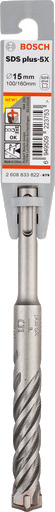 Bosch SDS-plus-5X 15mm Hammerbor 100/160mm for Elektroverktøy