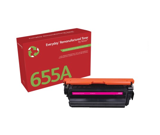XEROX Everyday - magenta - kompatibel - tonerpatron (alternativ for: HP 655A, HP CF453A) - Green World Alliance returprogram