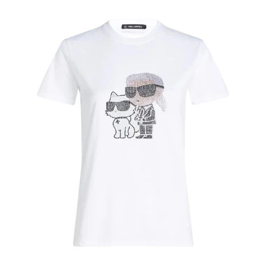 Karl Lagerfeld Dame Topper Hvit S