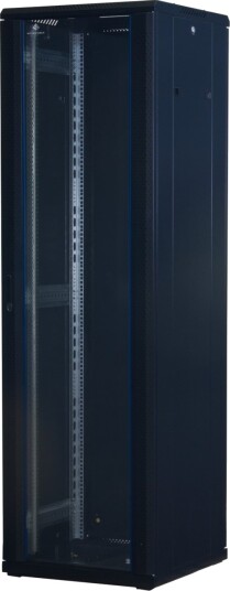 Rockstable Rs19-6642 Frittstående Hylle 42U 800 Kg Nøkkellås Rack Skinner Justerbare Bein