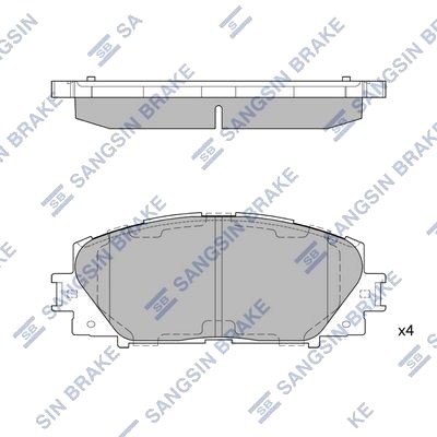 Hi Q SP1377A Bremseklosser