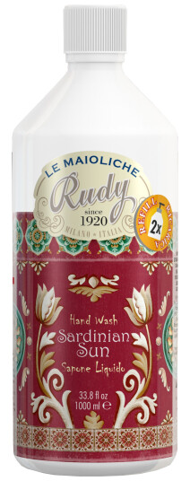 Rudy Sardinian Sun Le Maioliche Hand Wash Refill 1000 ml Rudy Sardinian Sun Le Maioliche Hand Wash Refill 1000 ml