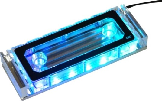 Alphacool 17467 vannblokk gjennomsiktig 17467