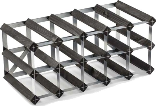 Traditional Wine Rack Vinstativ 12 flasker svart ask Traditional Wine Rack Vinstativ 12 flasker svart ask
