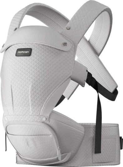 Momcozy Baby Carrier Air Mesh Hip Seat Carrier Grey Momcozy Baby Carrier Air Mesh Hip Seat Carrier Grey