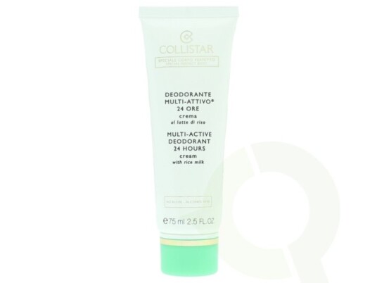 Collistar Multi-Active Deodorant 24 Hours Cream 75 ml Alcohol Free With Rice Milk Collistar Multi-Active Deodorant 24 Hours Cream 75 ml Alcohol Free With Rice Milk