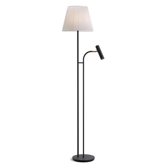 Belid Slender Gulvlampe Black/Off White   Stue 38.2 150.3 Hvit
