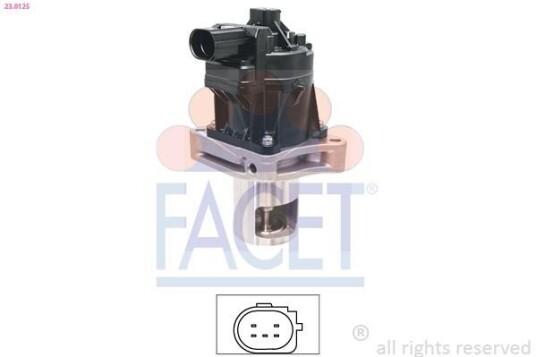 EGR Ventil FACET 23.0125