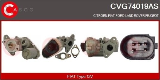 EGR-ventil CASCO CVG74019AS