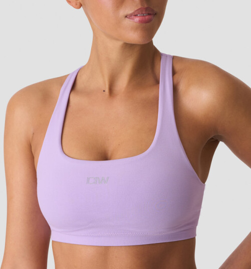 Smooth Seamless Sports BH Lilla Lila Medium