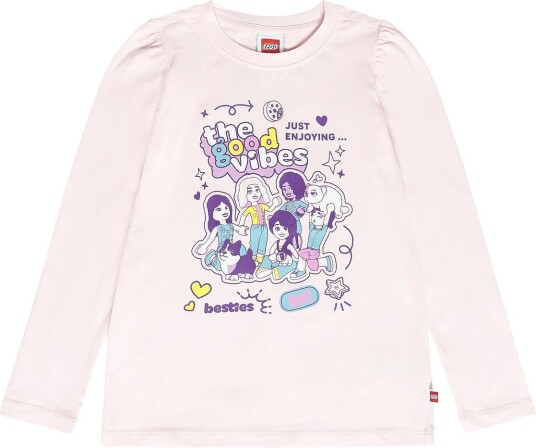 Lego Wear Lwtuna 600   T Shirt L/S.   LIGHT PINK   146