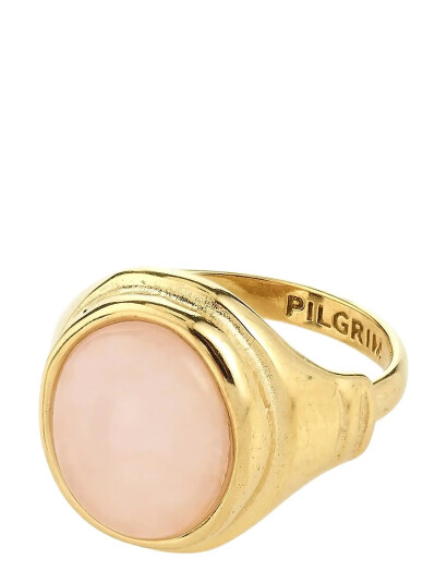Pilgrim Lyndon Ring Gold Plated   Gold   ONE SIZE