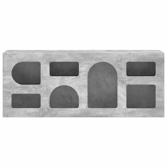 TV skap Betonggrå 100 x 35 x 40 cm Konstruert tre TV skap Betonggrå 100 x 35 x 40 cm Konstruert tre