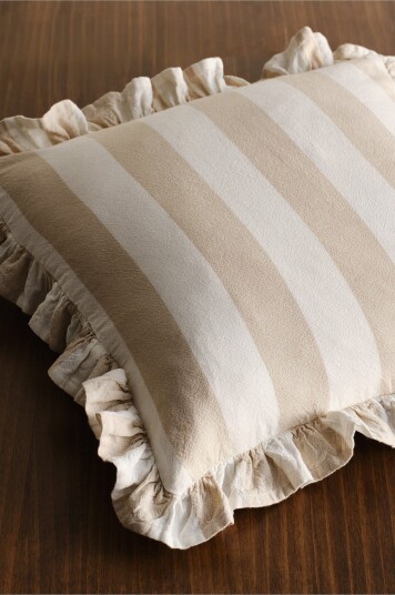 Jotex 50x50 Cm Putetrekk Beige/hvit ISLA 22123630231