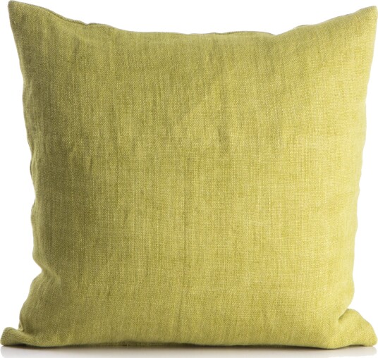 Enjoy Design Putetrekk Olivia 100% lin limegrønn 50x50cm Enjoy Design Putetrekk Olivia 100% lin limegrønn 50x50cm
