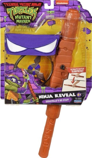 Ninja Turtles Turtles Mutant Mayhem Basic Roleplay Donatello - MULTI - One Size