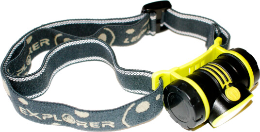 Osean Hodelykt COB Oppladbar LED