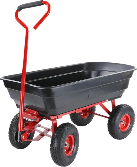 Awtools Garden Carrier / 4 Hjuls Dumper 75L
