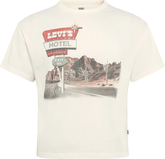 Levi"s® Gr Vintage Tee Levis Hotel Vt   Cream   XS