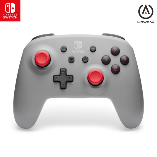 PowerA Wireless Controller ‒ Retro Grey Nintendo Switch