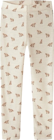 Lil Atelier Nalu Wo/Mo Slim Legging Beige 116