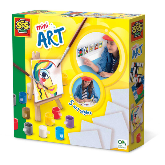 Ses Creative Kreativitetssett Miniatur kunst