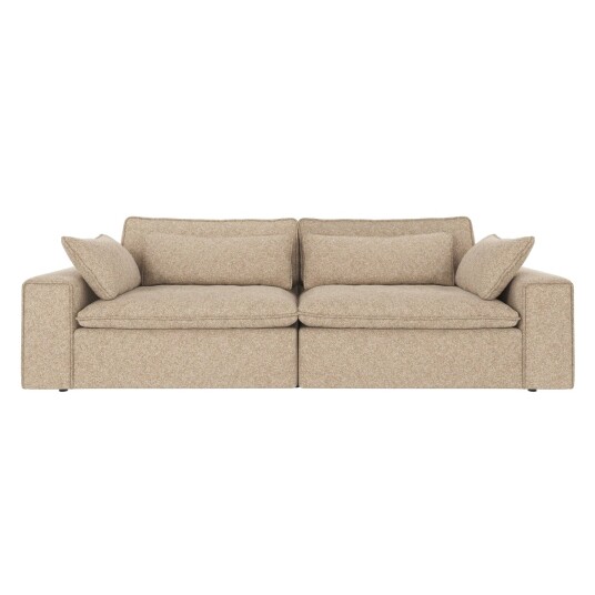 Rowico Home Rawlins 3-seters sofa Beige 259 x 116 85 cm
