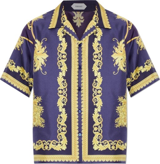 Versace Herre Skjorter Flerfarget 2XL, Versace Herre Skjorter Flerfarget 2XL,
