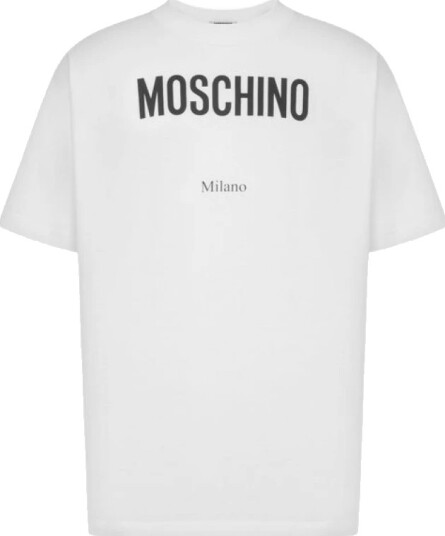 Moschino unisex Topper Hvit 2XL,