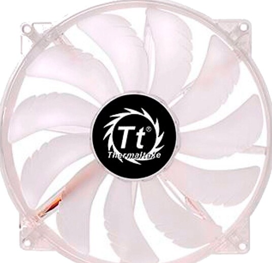 Thermaltake Pure 20 PC-vifte 200mm 800 RPM Rød