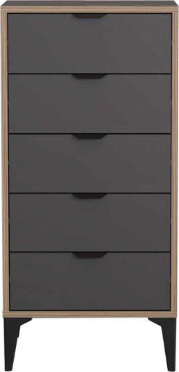 Olyros kommode 105 cm Antrasitt