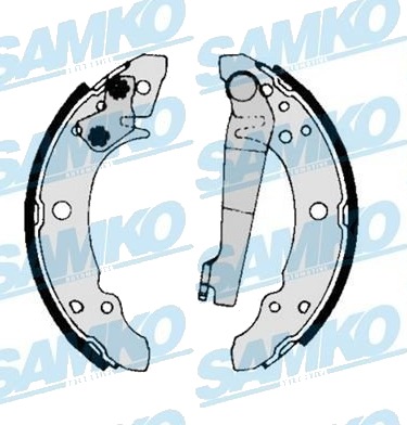 SAMKO 80140 Bremsesko sett