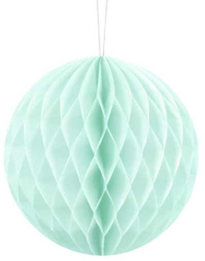 Mintgrønn Honeycomb Ball 10 cm