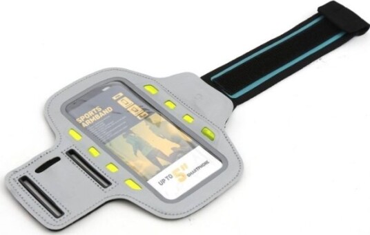 Platinet Platinet Sport Armband For Smartphone Grey With Led [43709]