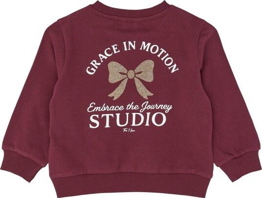 The New Collegegenser   TnstVerona   Burgundy   The New   5 år (110)   Collegegenser Bordeaux Gull