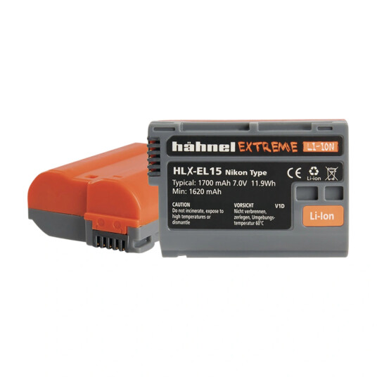 Hähnel Battery Extreme Nikon HLX-EL15Hp Alternativ til Nikon EN-EL15a Hähnel Battery Extreme Nikon HLX-EL15Hp Alternativ til Nikon EN-EL15a