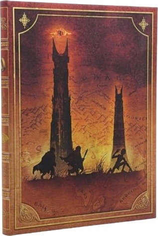 The Quest Continues The Lord of the Rings Collection Journal Ultra Lined Elastic Band Closure