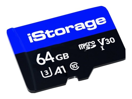Istorage microSD card 64GB MicroSDXC UHS III Klasse 10
64GB MicroSDXC UHS III Istorage microSD card 64GB MicroSDXC UHS III Klasse 10
64GB MicroSDXC UHS III