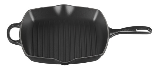 Le Creuset Signature grillpanne kvadratisk 26 cm mattsvart