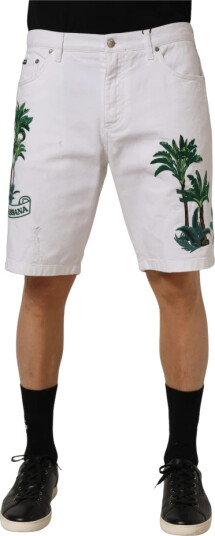 Dolce & Gabbana Herre Shorts Hvit M,