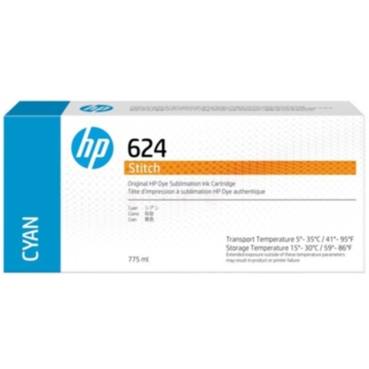 HP 2LL54A HP 624 Blekkpatron cyan HP 2LL54A HP 624 Blekkpatron cyan