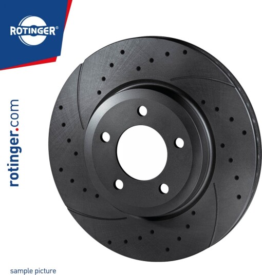 Bremseskive ROTINGER RT 20158-GL T5