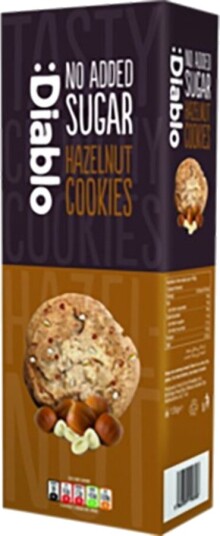Diablo hazlenut cookies 135 g