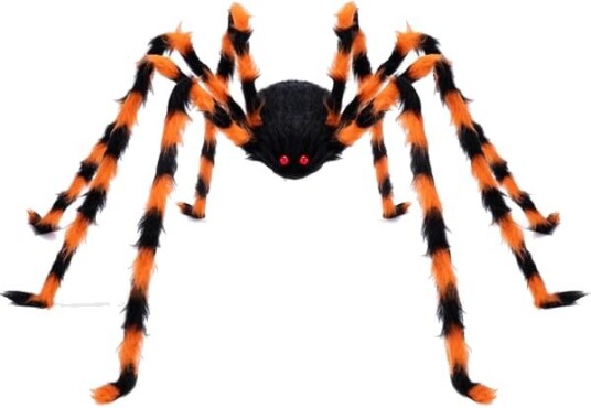 Halloween Kjempeedderkopp Hårete 50 tommer